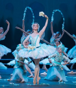 Alina Cojacaru dances in the English National Ballet dress rehearsal for the world premiere of Le Corsaire at Milton Keyens Theatre, Milton Keynes on October, 16 2013. Photo: Arnaud Stephenson